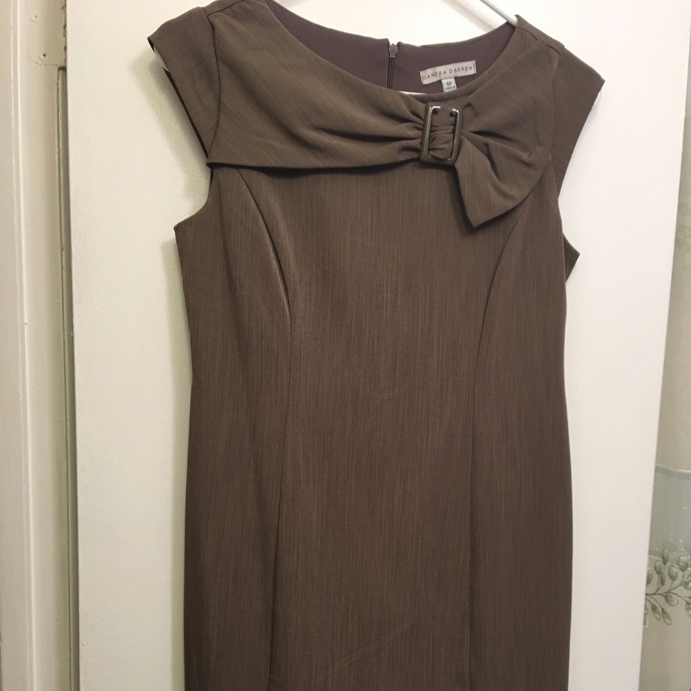 Women bow dress size 4 Petite